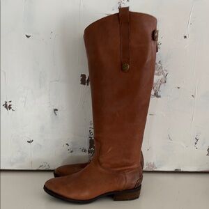 Sam Edelman Brown Heeled Boots Classic Style